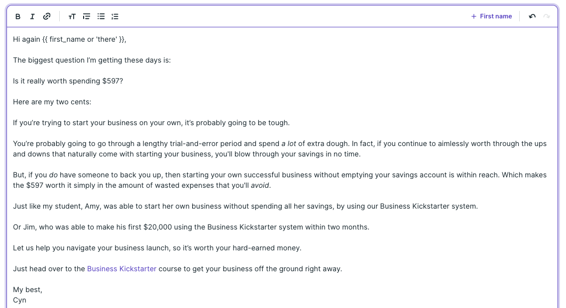 The 8 sales email templates you need for a thriving campaign
