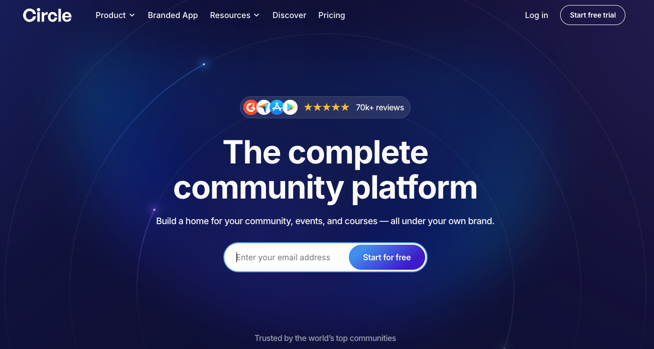 Circle Community Homepage
