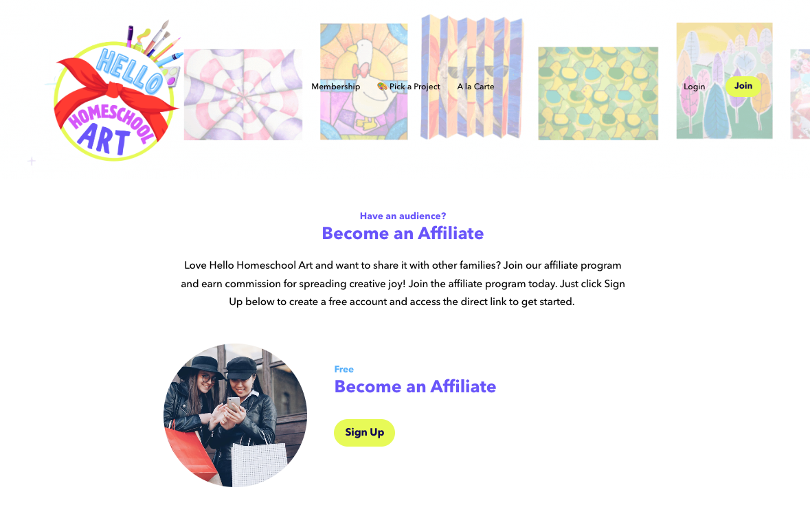 Jes Sudbrink Become an Affiliate