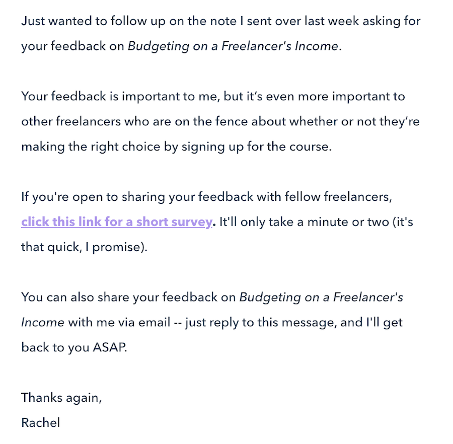 How to ask for testimonials from your customers and students (+ Templates)