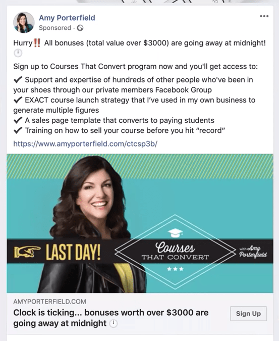 How to use Facebook ads to sell online courses
