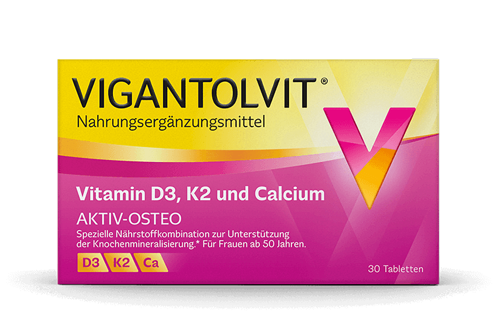 VigantolVit Vitamin D3, K2 and Calcium Tablette