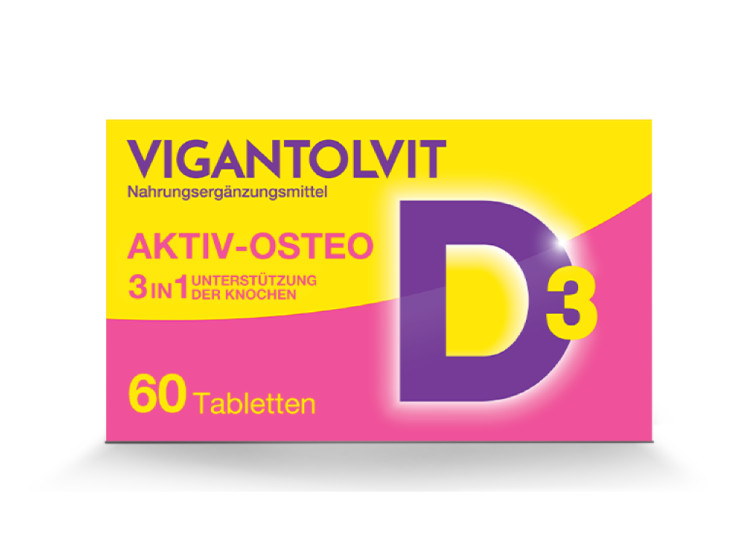 VigantolVit Vitamin D3, K2 and Calcium Tablette