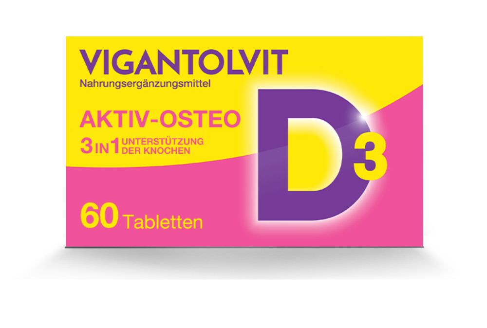 Die 3-in-1-Formel für normale Knochen*