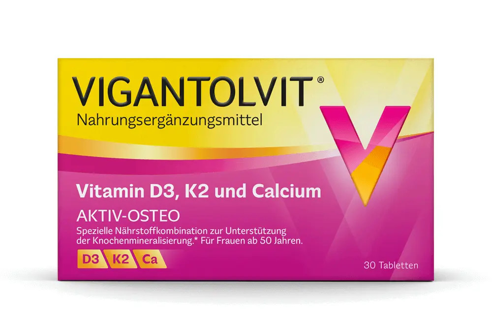 VigantolVit vitamin D3, K2 and calcium Tablette