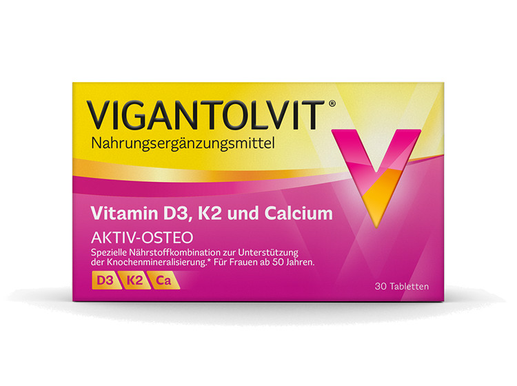 VIGANTOLVIT ® Vitamin D3, K2 und Calcium