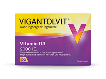 VIGANTOLVIT ® 2000 I.E. Vitamin D Kapseln