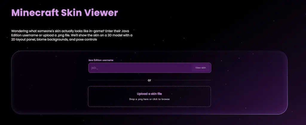Skin Viewer Init