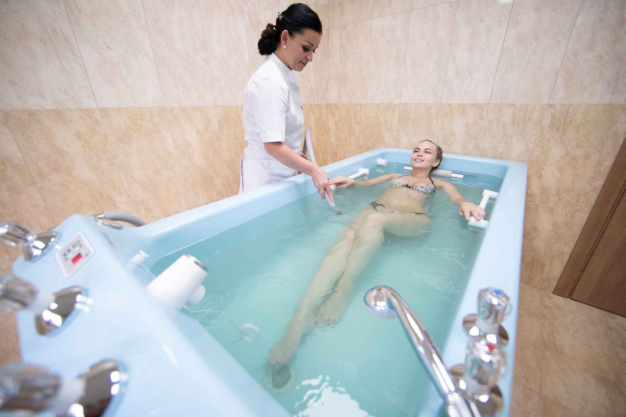 Подводный душ массаж в Кисловодске