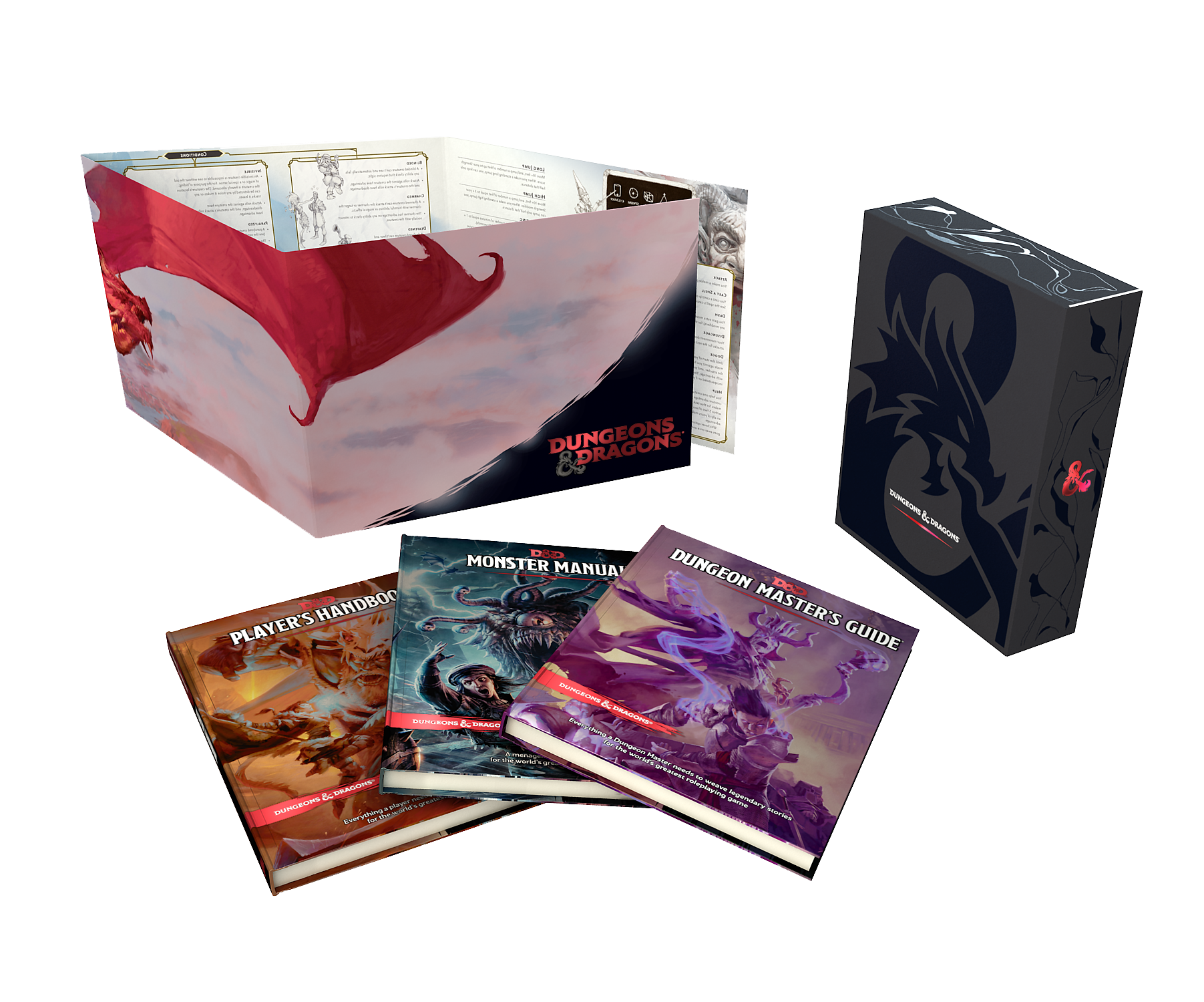 Dungeons and Dragons Core Rulebook Gift Set (T.O.S.) -  Wizards of the Coast