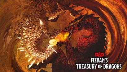 D&D: presentato il nuovo manuale Fizban's Treasury of Dragons