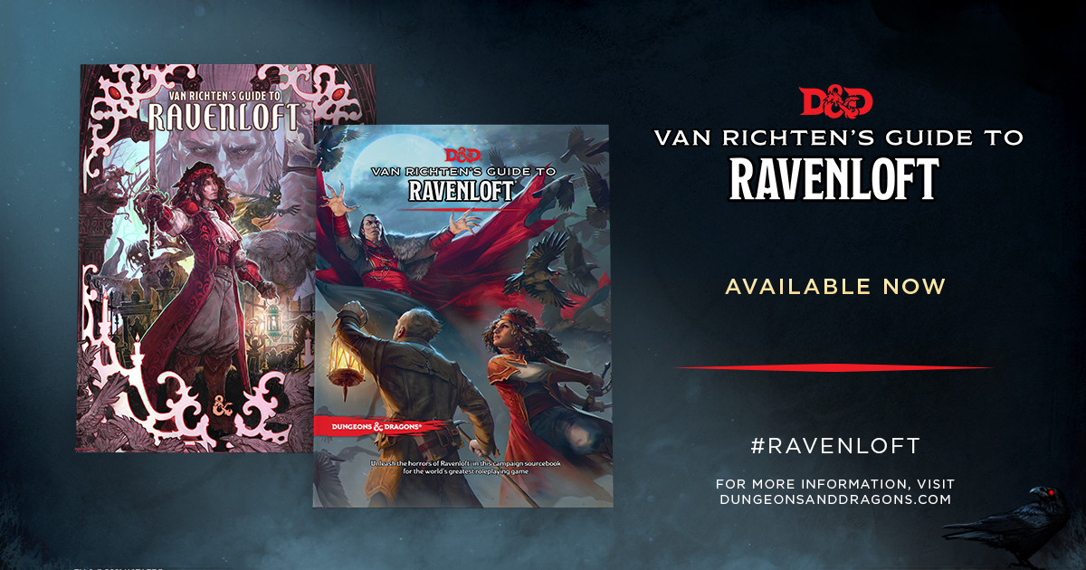 Van Richten S Guide To Ravenloft Dungeons Dragons Van Richten S Guide To Ravenloft Dungeons Dragons