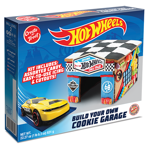 hotwheels gingerbread garage