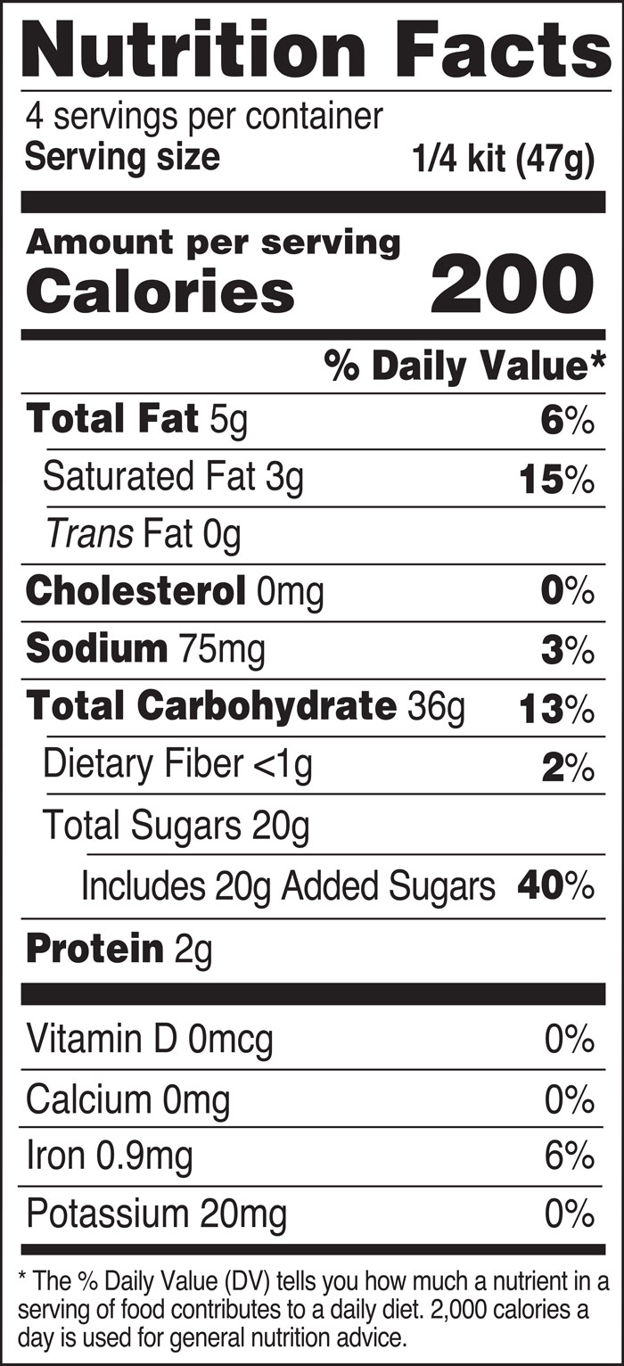 2001563-1 4pk Mermaid Shell Cookie Kit US NutritionalFacts