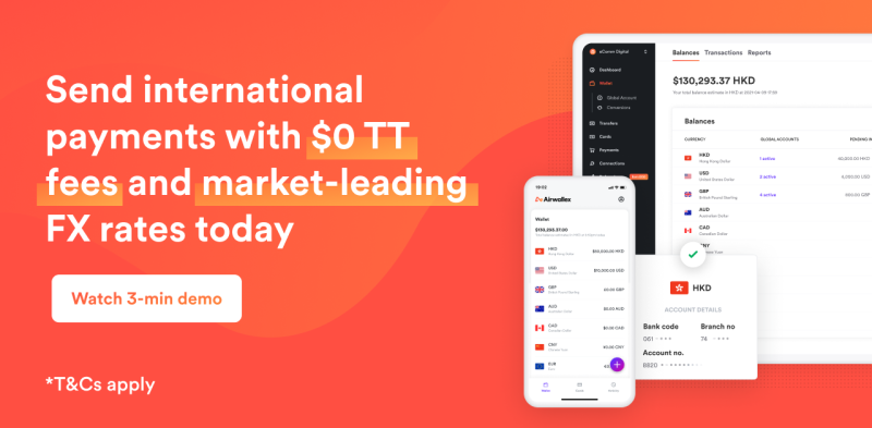 Send international payments with $0 TT fees and market-leading FX rates