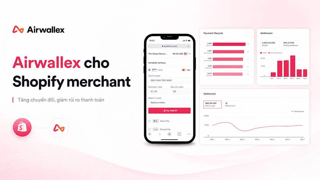 Key advantages of Airwallex for Shopify merchants