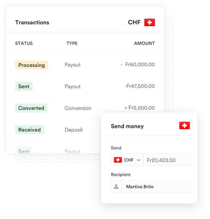 Hong Kong Dollar account screenshot sending money in HKD