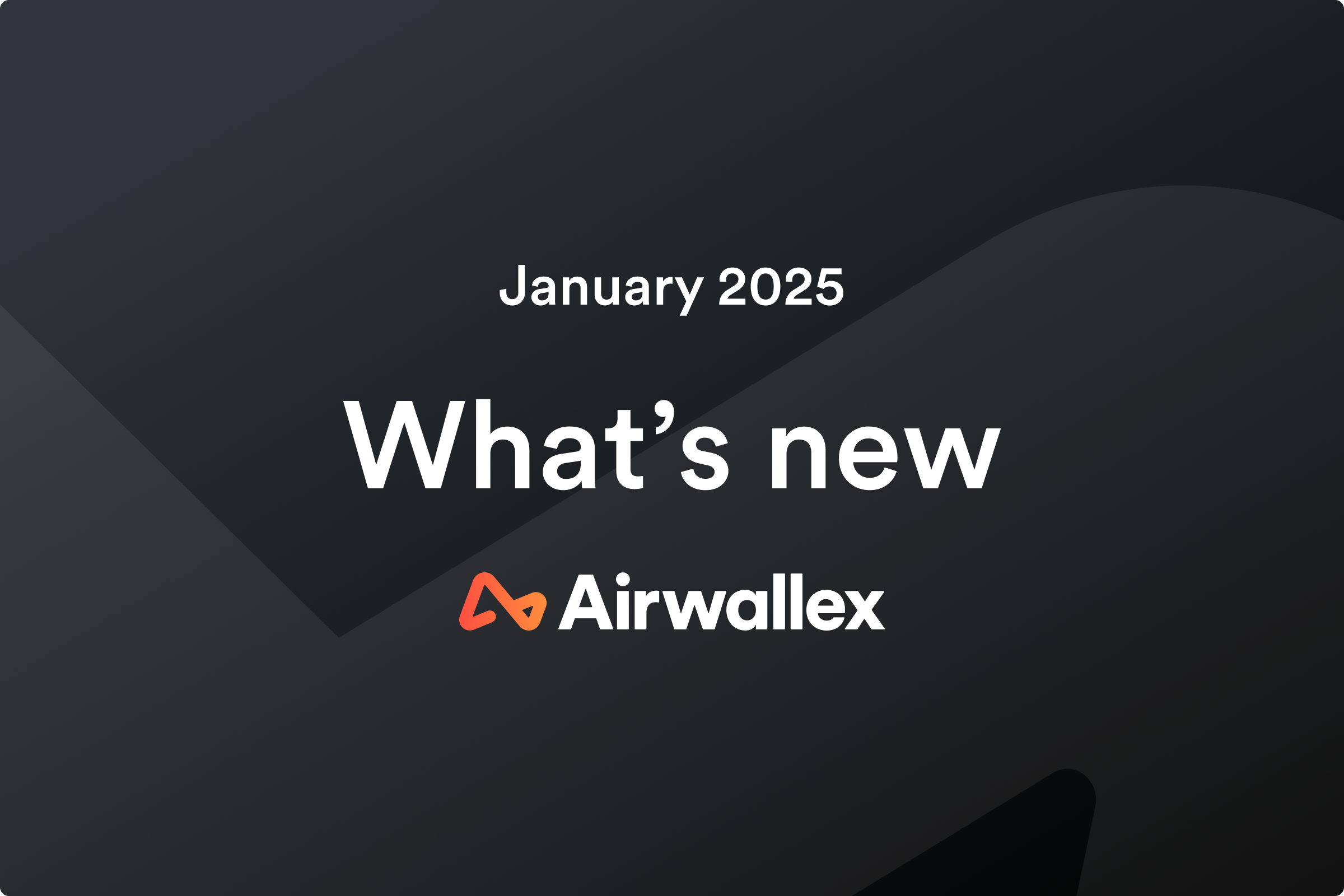 1 月通訊| Airwallex HK