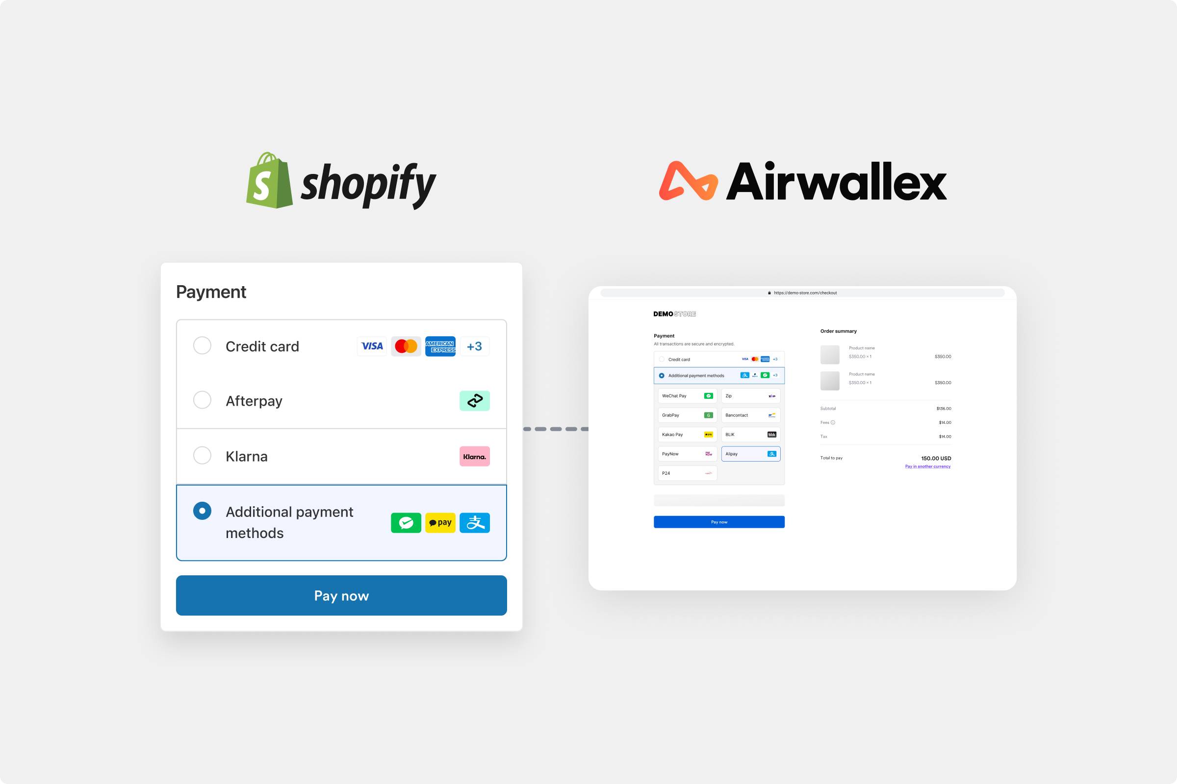 Shopify Checkout UI
