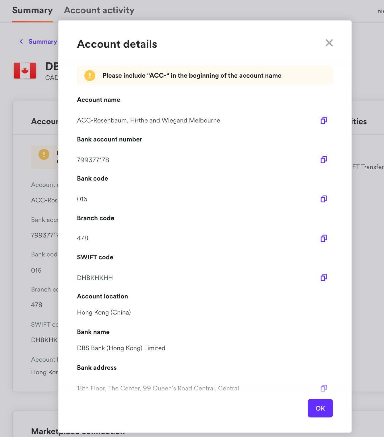Amazon Seller Central Account Details