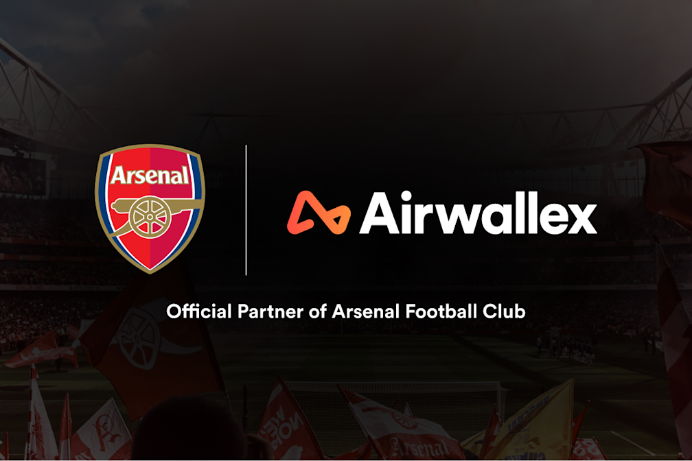 Airwallex 空中云汇成为阿森纳足球俱乐部官方金融软件合作伙伴