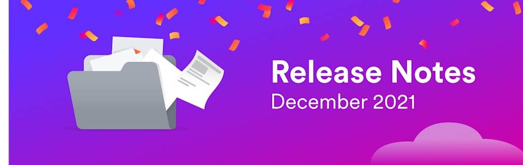 Release Notes: December 2021