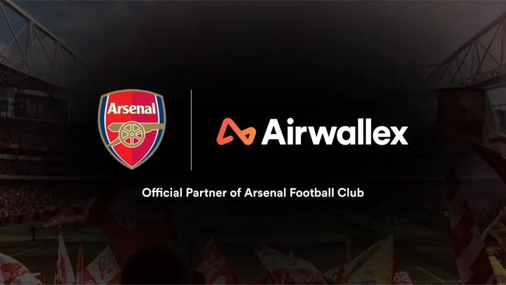 Airwallex 空中云汇成为阿森纳足球俱乐部官方金融软件合作伙伴