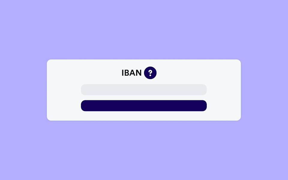 What is an international bank account number (IBAN)?