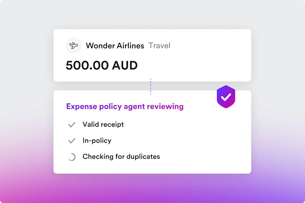 Expense Policy Agent: Get an AI agent to enforce your policy across every entity