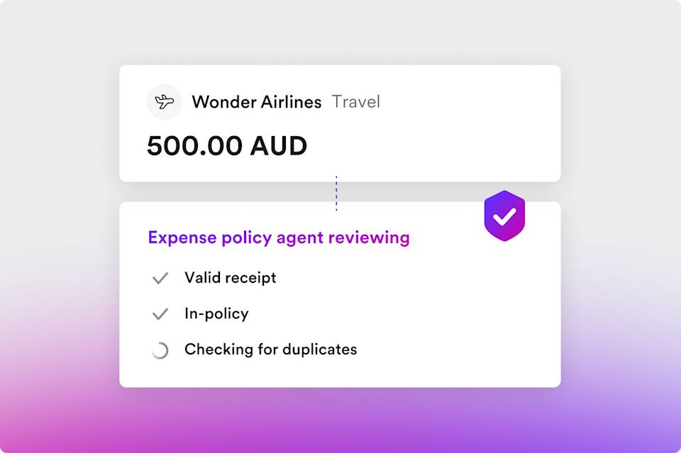 Expense Policy Agent: Get an AI agent to enforce your policy across every entity
