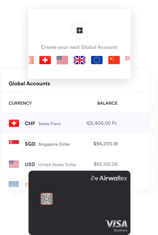 Airwallex screenshot showing Airwallex virtual cards