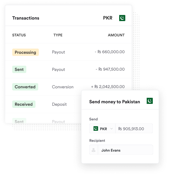 Money Transfer to Pakistan