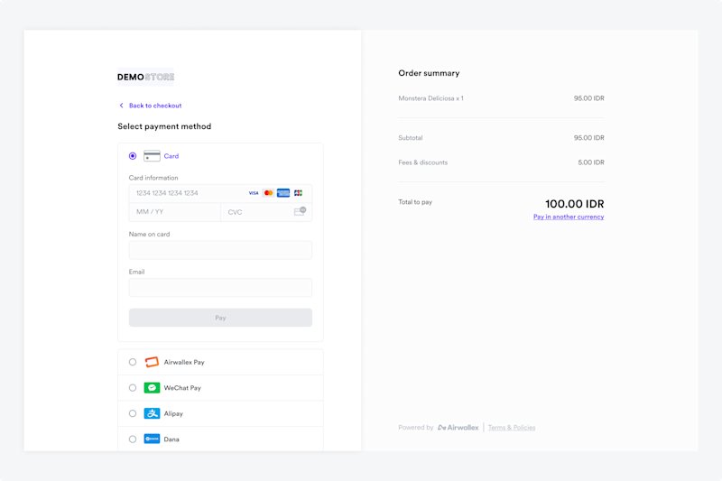 Shopify All Payment Methods App