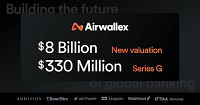 Airwallex raises $330M Series G at $8B valuation, establishes San Francisco as dual global headquarters