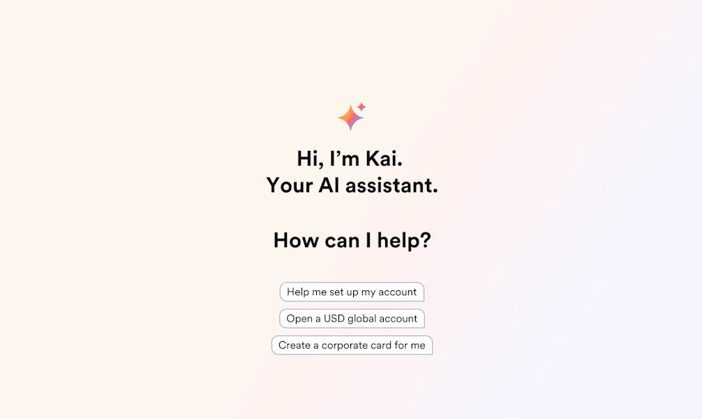 Say Hi to Kai: your AI Assistant in Airwallex