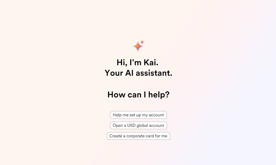 Say Hi to Kai: your AI Assistant in Airwallex