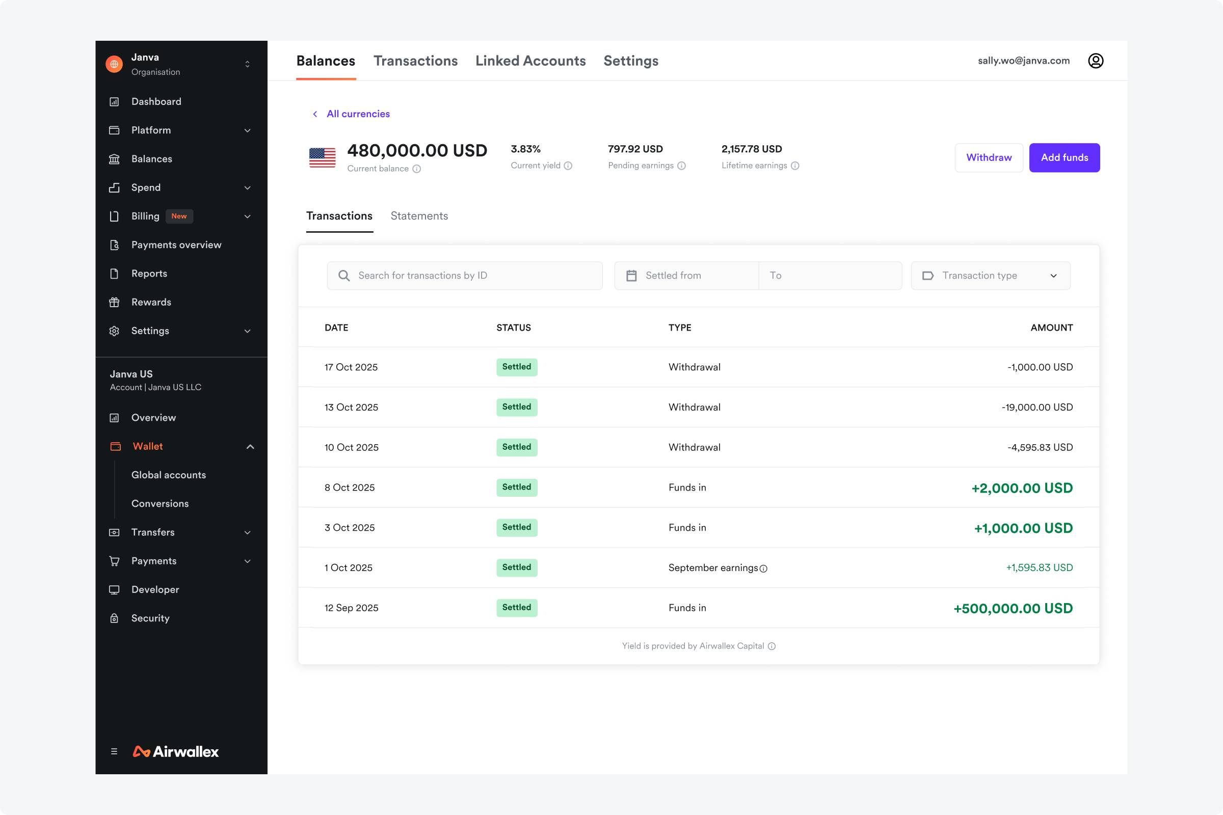 Yield (United States) UI