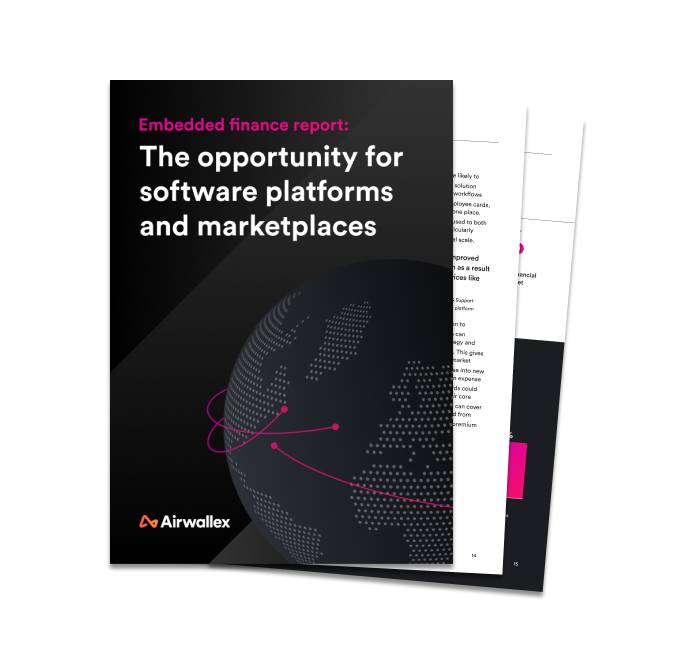 Embedded finance opportunity for SaaS platforms and marketplaces