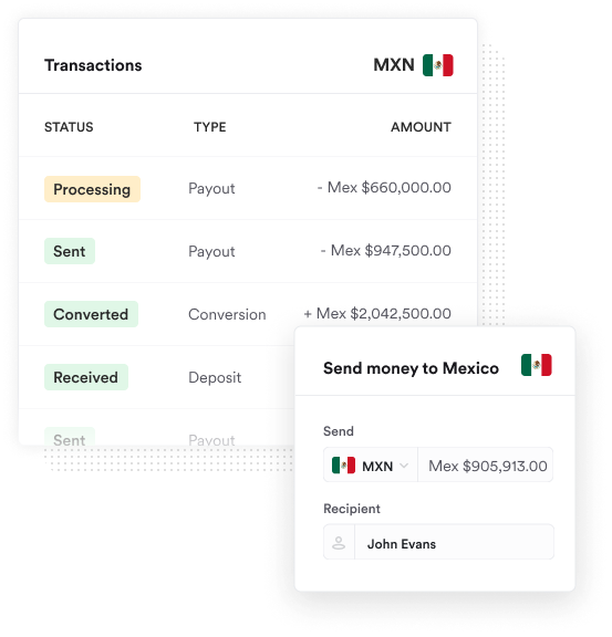 Money Transfer to Mexico