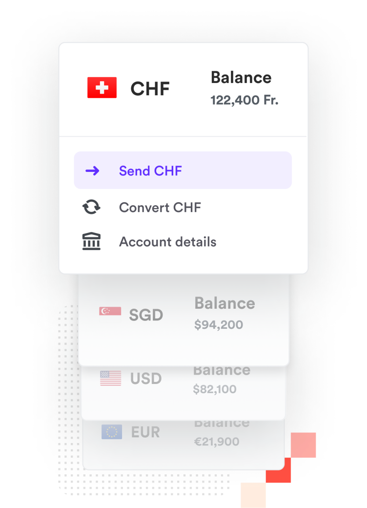 Open Swiss Francs bank account in Singapore