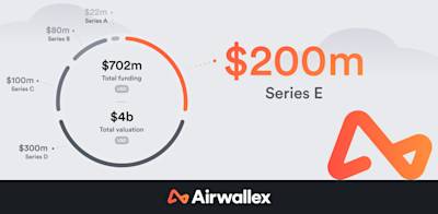 Airwallex空中云汇完成由Lone Pine Capital领投的2亿美元E轮融资