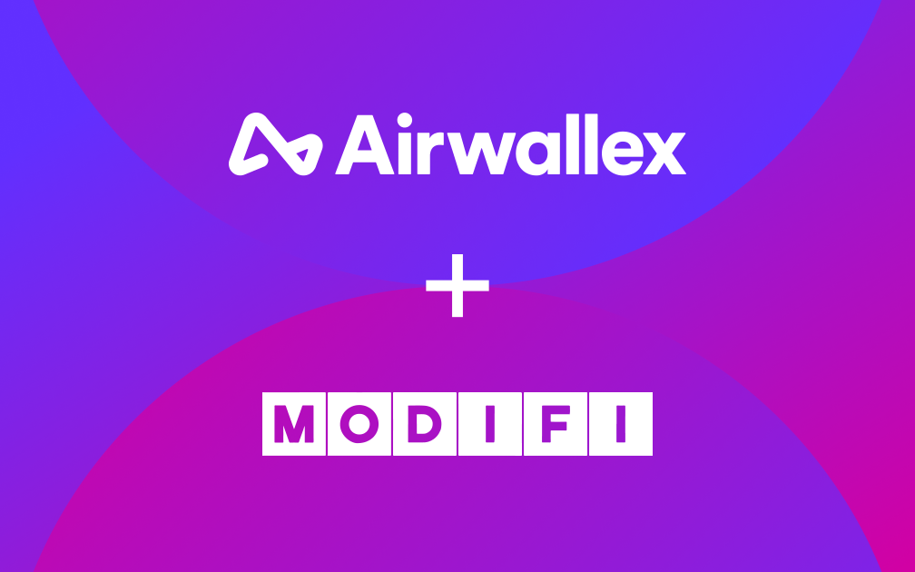 MODIFI vereenvoudigt transacties met Airwallex 