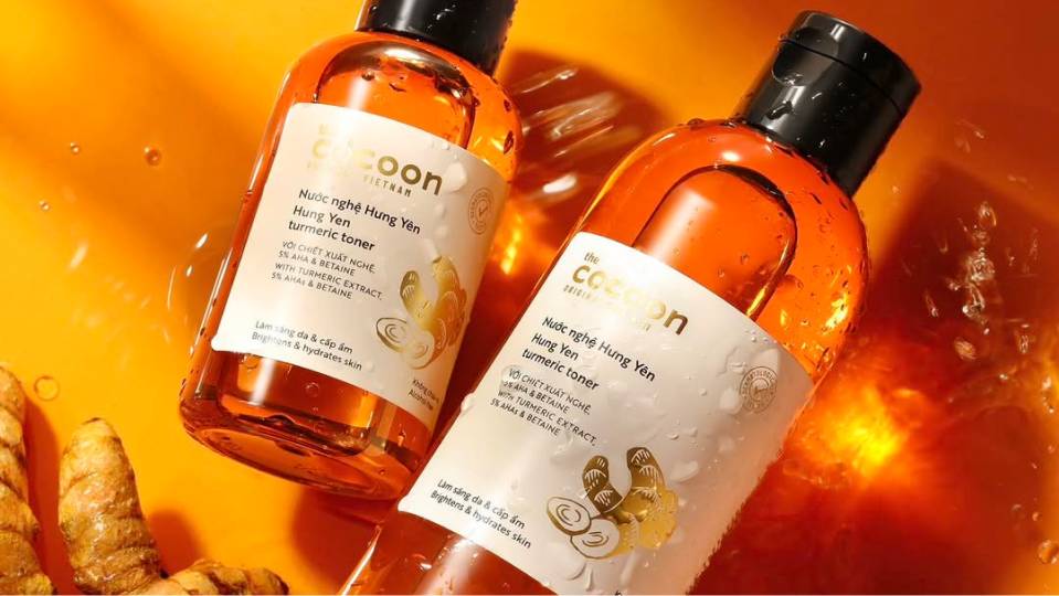 cocoon original vietnam Hung Yen Turmeric Toner 