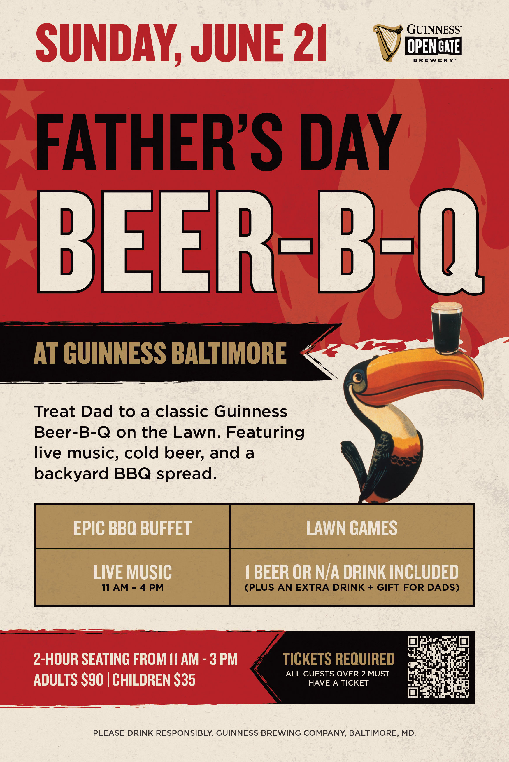 Join us for a Father’s Day Beer-B-Q June 21