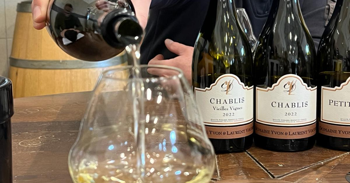 Domaine Vocoret Vineyard Wine lineup