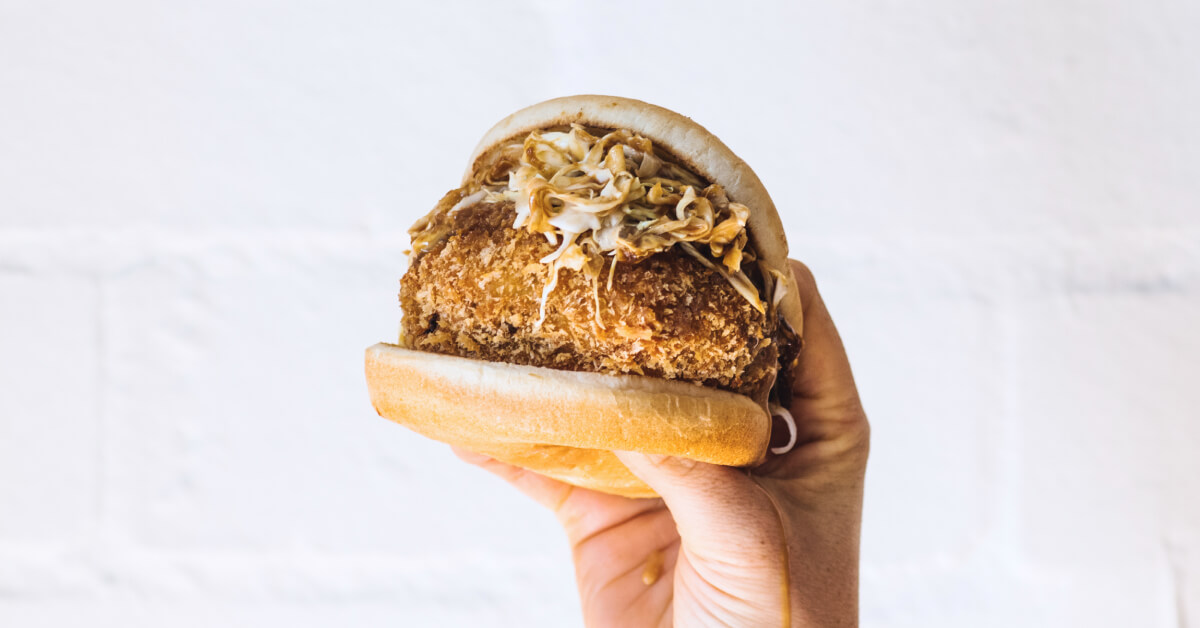Katsu Burger from A Day in Tokyo