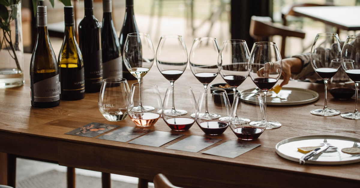 Chalk Hill Wines vineyard overlooking McLaren Vale