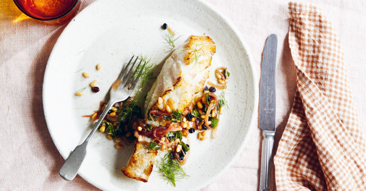 Fish with agrodolce sauce thumbnail
