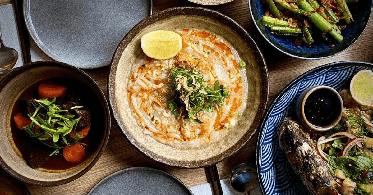 Image of menu selection at Noi Vietnamese Eatery