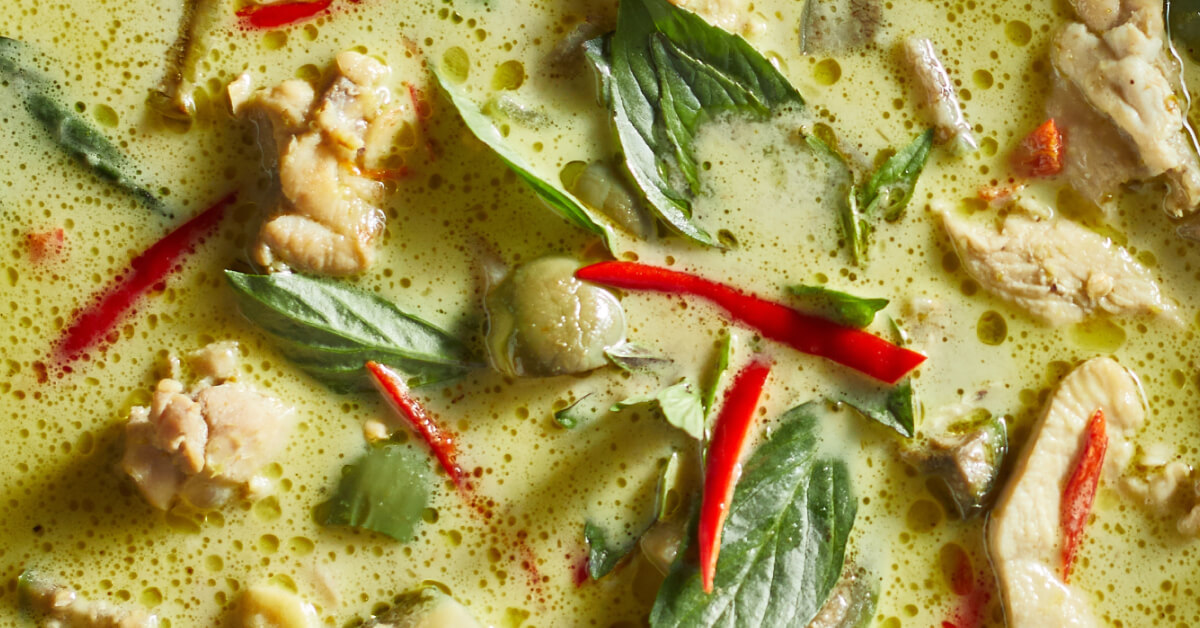 Thai green curry